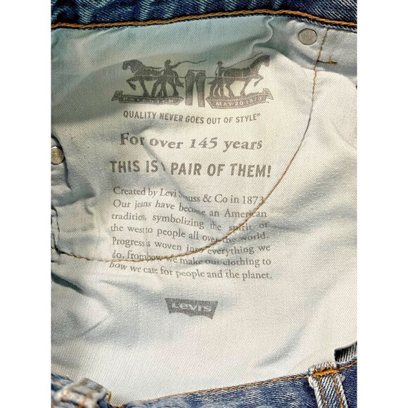 Levi’s 517 Red Tab Bootcut Jeans 34x29 Medium Wash - Picture 5 of 8